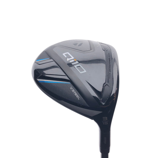 Used TOUR ISSUE TaylorMade Qi10 3 Fairway Wood / 15 Degrees / TX Flex