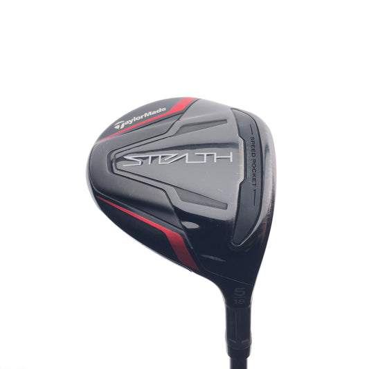 Used TaylorMade Stealth 5 Fairway Wood / 18 Degrees / Stiff Flex