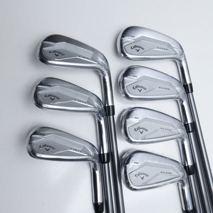 NEW Callaway Elyte HL Iron Set / 6 - SW + AW / Regular Flex