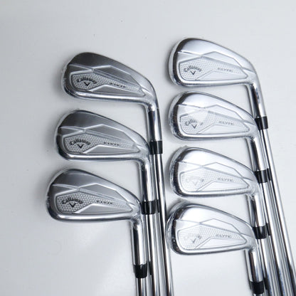 NEW Callaway Elyte Iron Set / 4 - PW / Stiff Flex