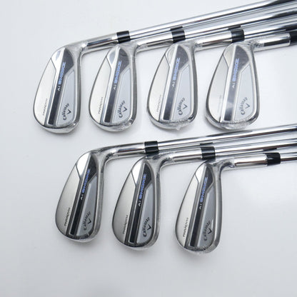 NEW Callaway Paradym Ai Smoke Iron Set / 5 - SW / Regular Flex
