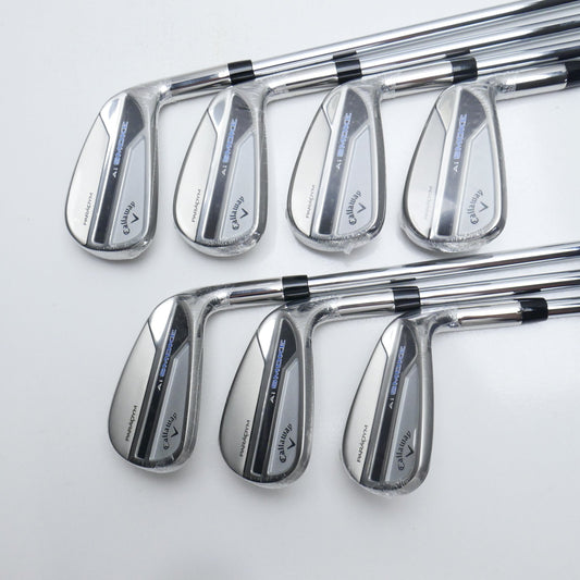 NEW Callaway Paradym Ai Smoke Iron Set / 5 - SW / Regular Flex