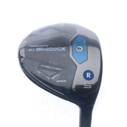 NEW Callaway Paradym Ai Smoke MAX 5 Fairway Wood / 18 Degrees / Regular Flex