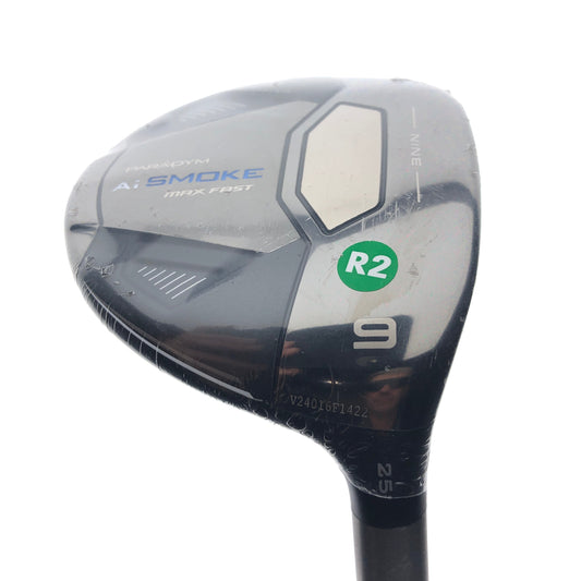NEW Callaway Paradym Ai Smoke MAX Fast 9 Fairway Wood / 25 Deg / Soft Regular