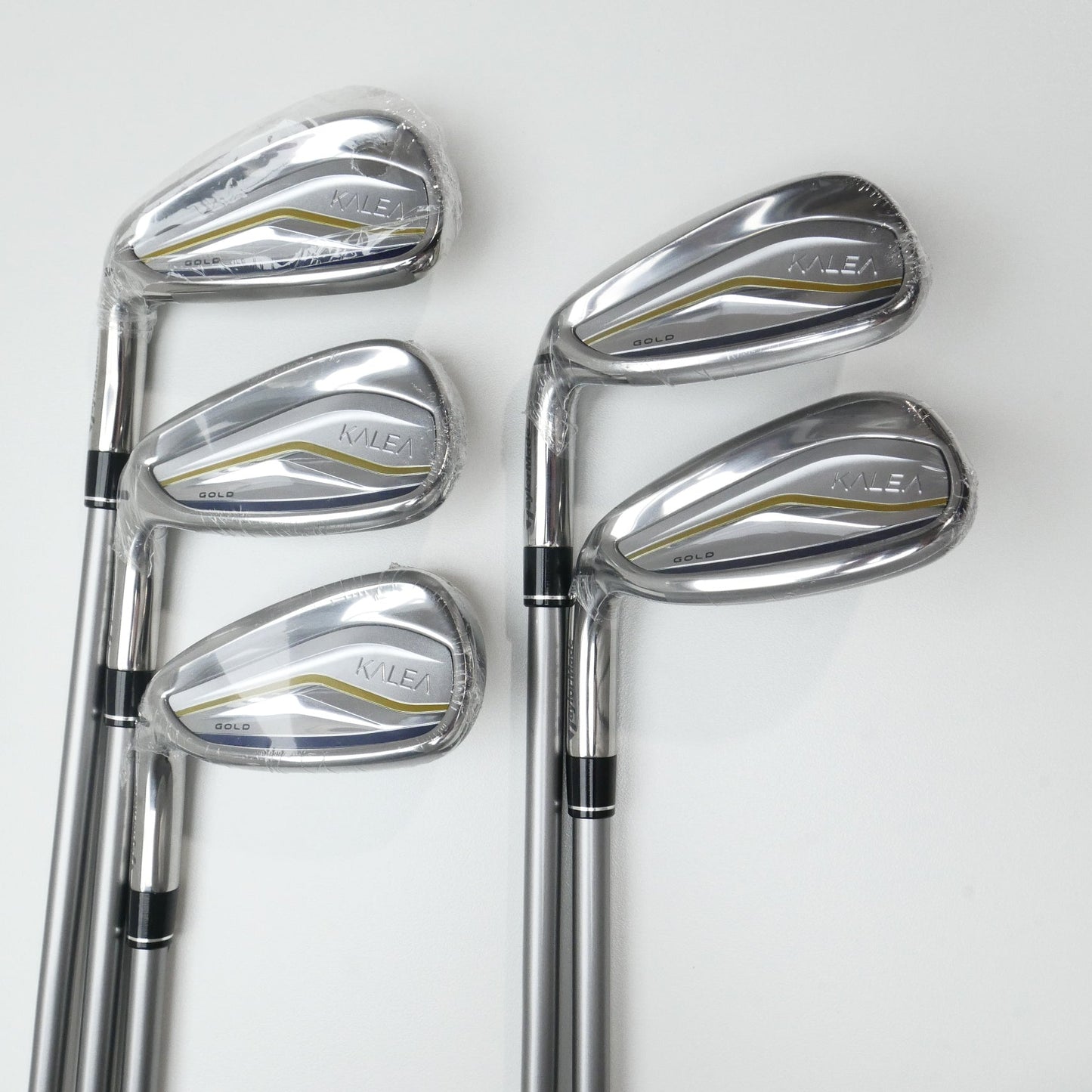 NEW TaylorMade Kalea Gold Iron Set / 7 - SW / Ladies Flex / Left-Handed