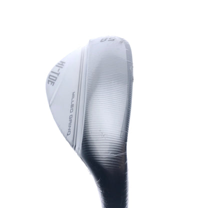 NEW TaylorMade Milled Grind Hi-Toe 3 Chrome Lob Wedge / 58 Degree / Regular Flex