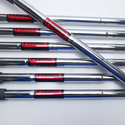 NEW TaylorMade P7MC RAW Iron Set / 4 - PW / Stiff Flex