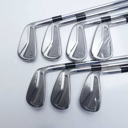 NEW TaylorMade P7MC RAW Iron Set / 4 - PW / Stiff Flex