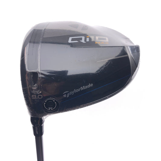 NEW TaylorMade Qi10 Max Driver / 9.0 Degrees / Regular Flex / Left-Handed