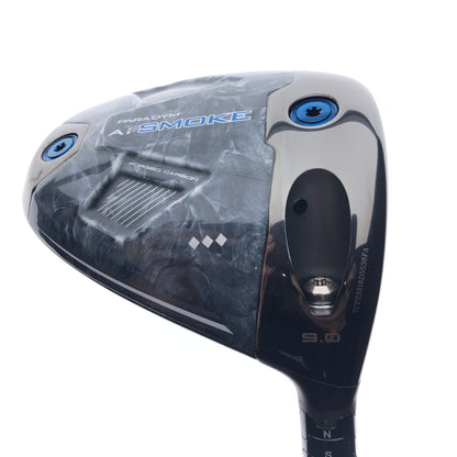 Used TOUR ISSUE Callaway Paradym Ai Smoke Triple Diamond Driver / 9 Deg / XStiff