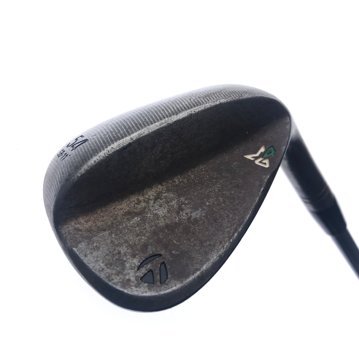Used TOUR ISSUE TaylorMade Milled Grind 4 Sand Wedge / 54.0 Degrees / Stiff Flex