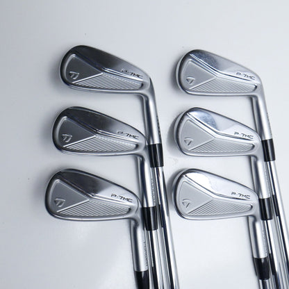 Used TOUR ISSUE TaylorMade P7MC 2023 Iron Set / 5 - PW / Stiff Flex