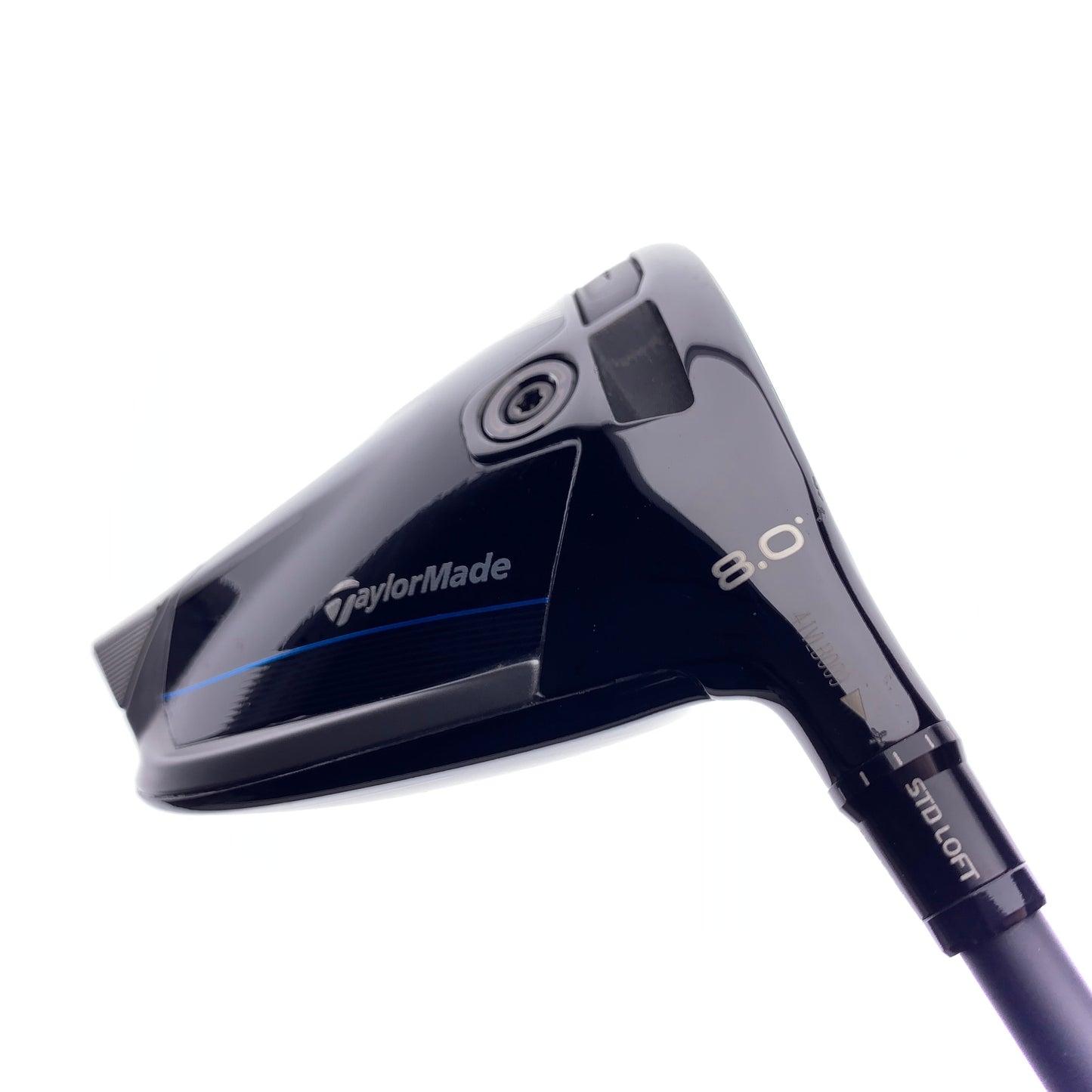 Used TOUR ISSUE TaylorMade Qi10 V2 Dot Driver / 8.0 Degrees / Stiff Flex