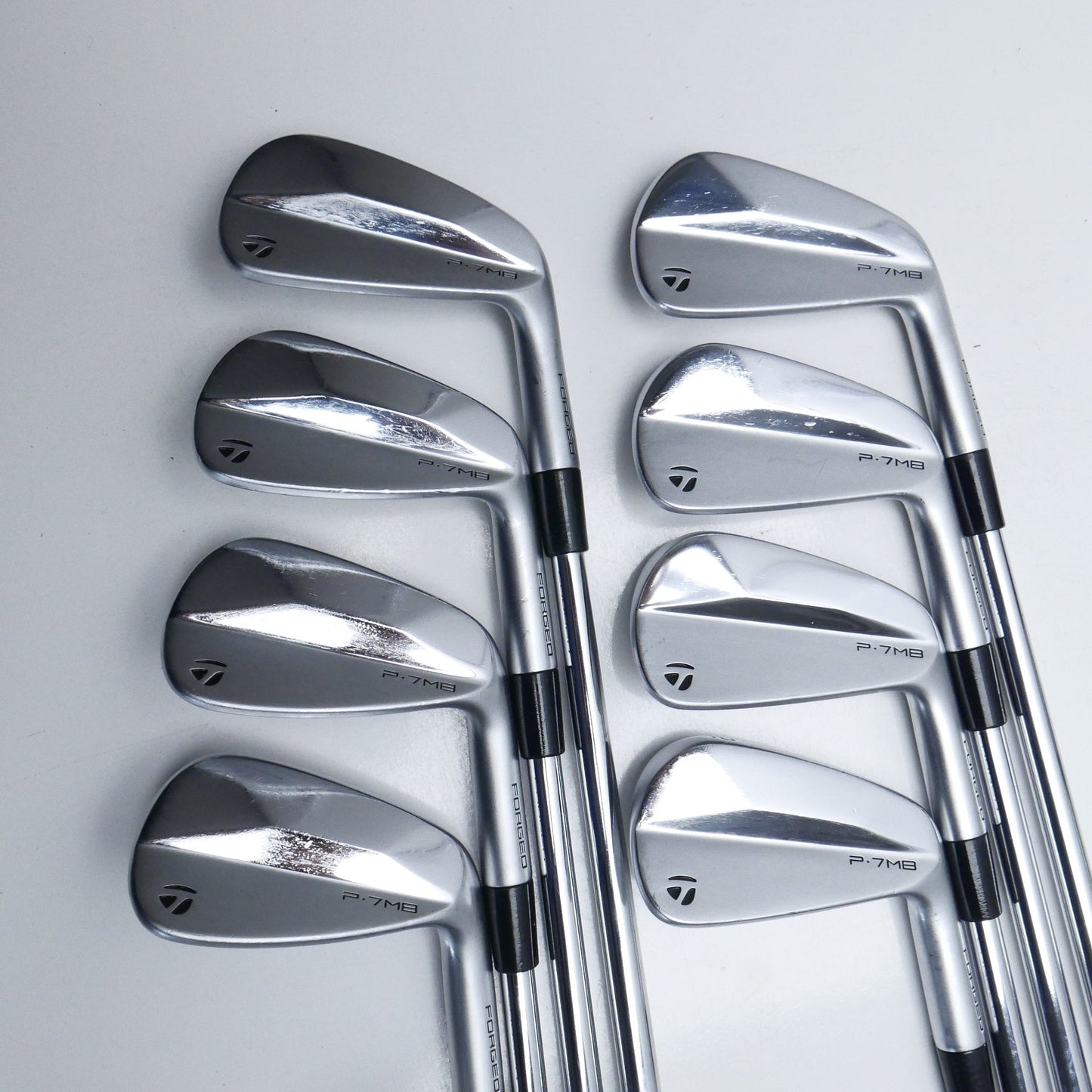 Used TaylorMade P7MB 2023 Iron Set / 3 - PW / Stiff Flex