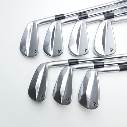 Used TaylorMade P7MB 2023 Iron Set / 4 - PW / X-Stiff Flex