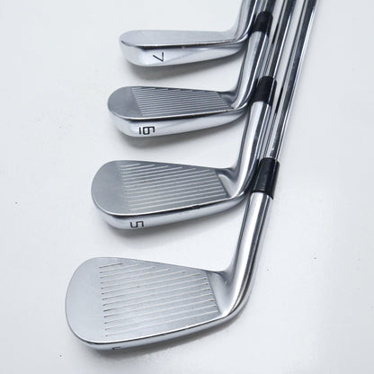 Used TaylorMade P7MC 2020 Iron Set / 4 - PW / X-Stiff Flex
