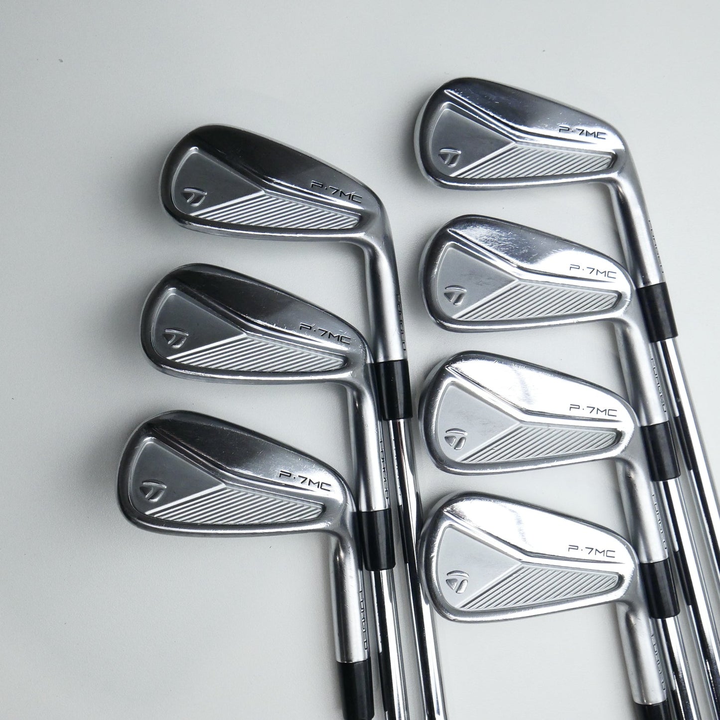 Used TaylorMade P7MC 2023 Iron Set / 4 - PW / Stiff Flex