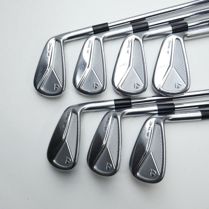 Used TaylorMade P7MC 2023 Iron Set / 4 - PW / Stiff Flex