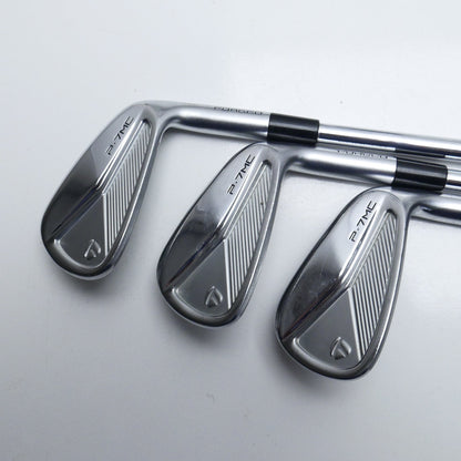 Used TaylorMade P7MC 2023 Iron Set / 4 - PW / X-Stiff Flex
