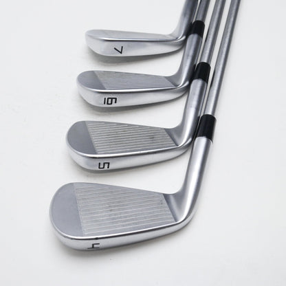 Used TaylorMade P7MC 2023 Iron Set / 4 - PW / X-Stiff Flex