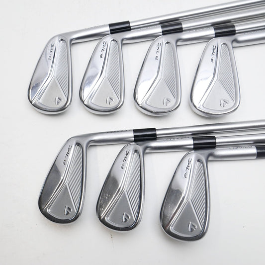 Used TaylorMade P7MC 2023 Iron Set / 4 - PW / X-Stiff Flex