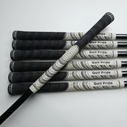 Used TaylorMade P7MC 2023 & P7MB 2023 Combo Iron Set / 4 - PW / X-Stiff Flex