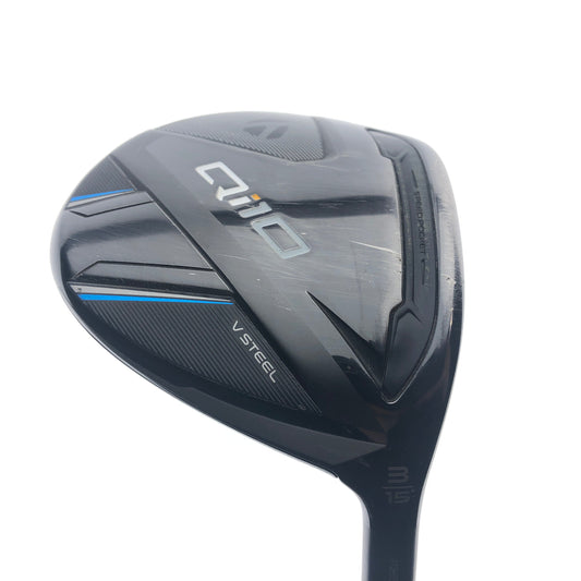 Used TaylorMade Qi10 3 Fairway Wood / 15 Degrees / Stiff Flex