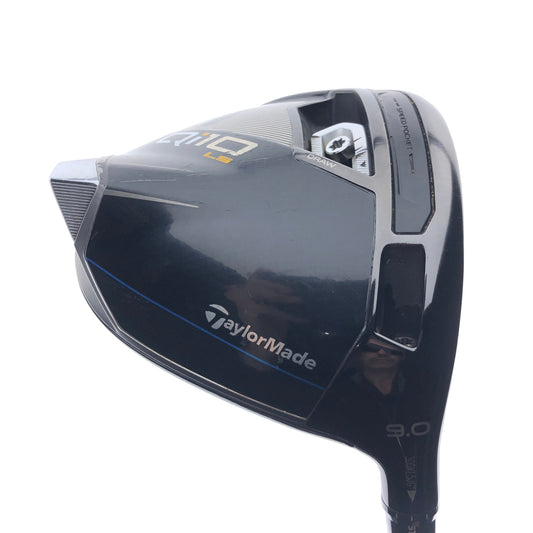 Used TaylorMade Qi10 LS Driver / 9.0 Degrees / Stiff Flex