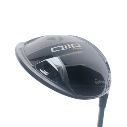 Used TaylorMade Qi10 Max Driver / 10.5 Degrees / Stiff Flex