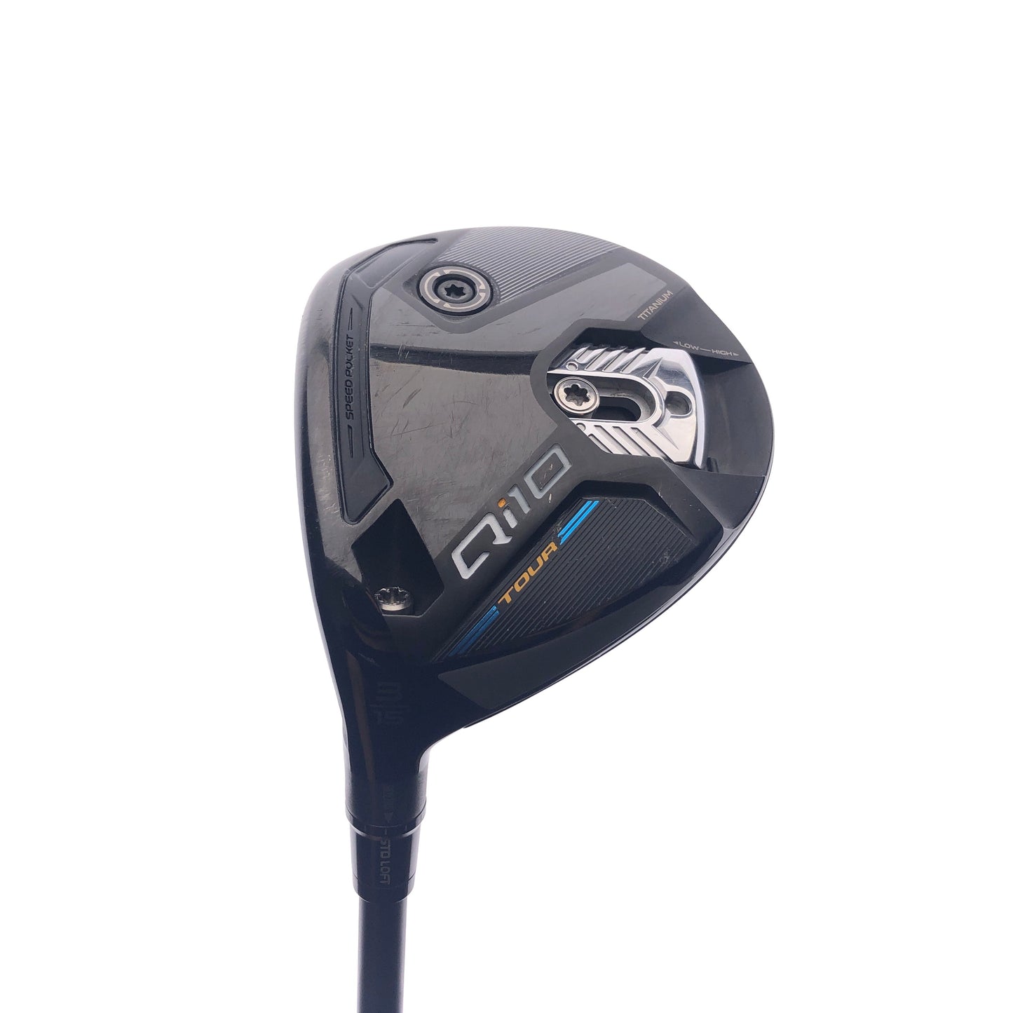 Used TaylorMade Qi10 Tour 3 Fairway Wood / 15 Degrees / TX Flex / Left-Handed
