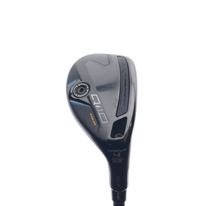 Used TaylorMade Qi10 Tour 4 Hybrid / 22 Degrees / Stiff Flex