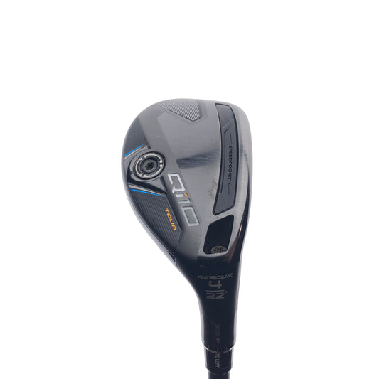 Used TaylorMade Qi10 Tour 4 Hybrid / 22 Degrees / Stiff Flex