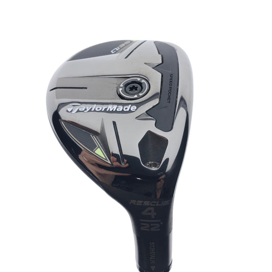 Used TaylorMade Qi35 4 Hybrid / 22 Degrees / Stiff Flex