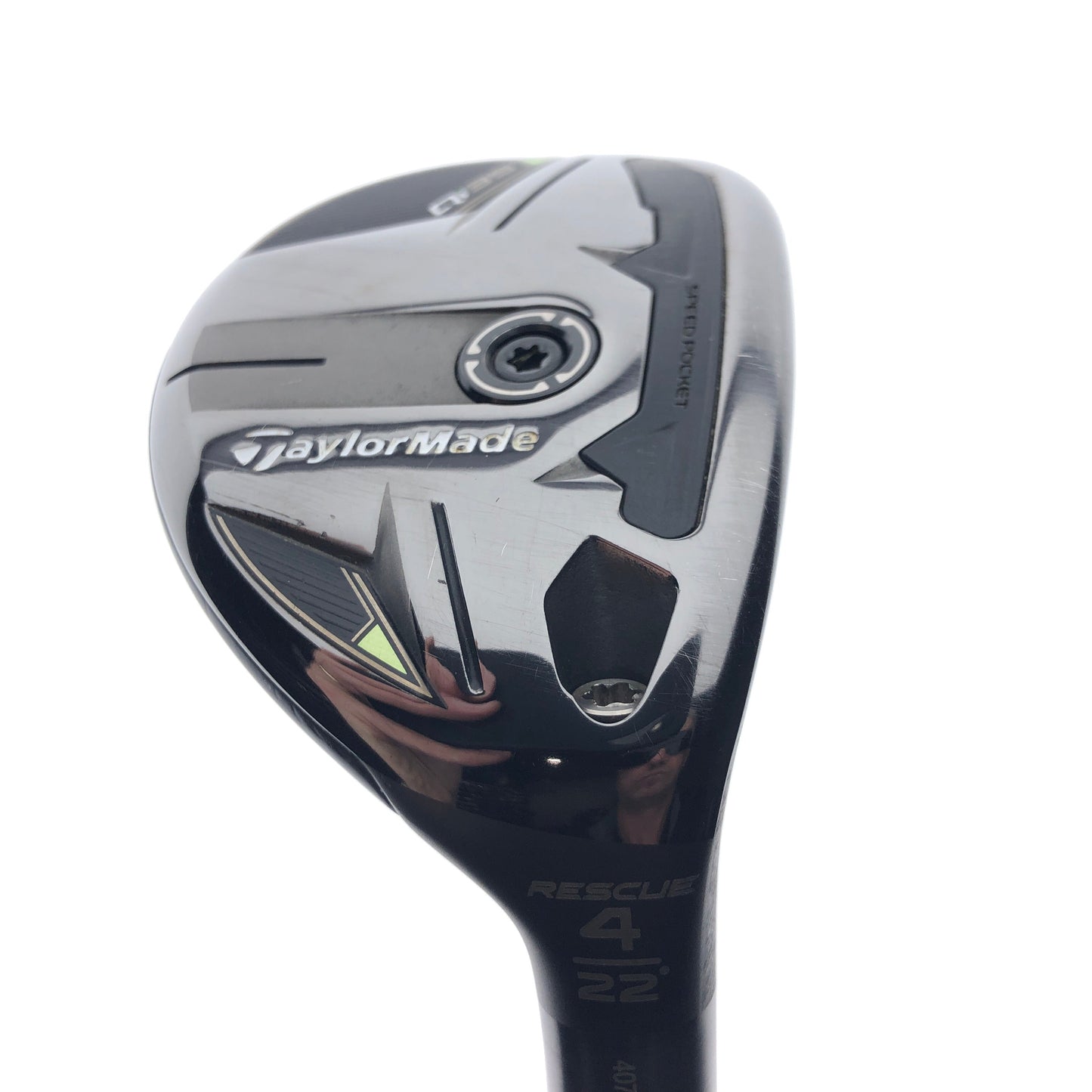 Used TaylorMade Qi35 4 Hybrid / 22 Degrees / Stiff Flex