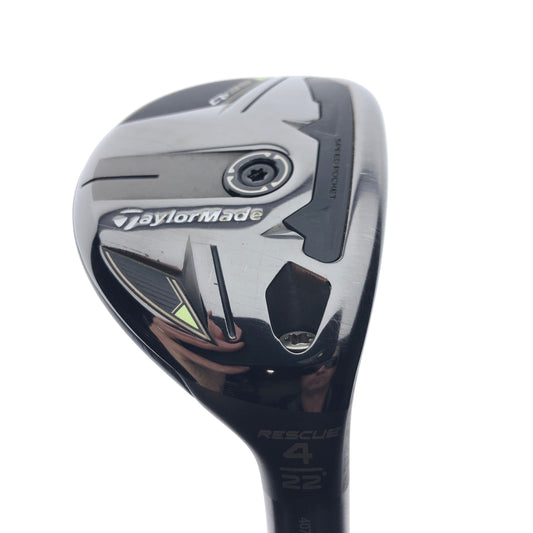 Used TaylorMade Qi35 4 Hybrid / 22 Degrees / Stiff Flex