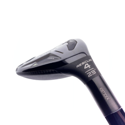 Used TaylorMade Qi35 Max 4 Hybrid / 23 Degrees / Regular Flex