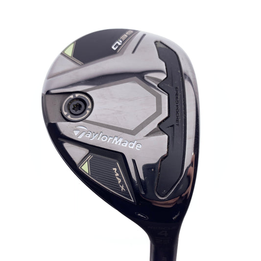 Used TaylorMade Qi35 Max 4 Hybrid / 23 Degrees / Regular Flex
