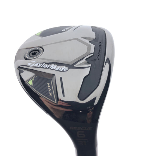 Used TaylorMade Qi35 Max 6 Hybrid / 31 Degrees / A Flex
