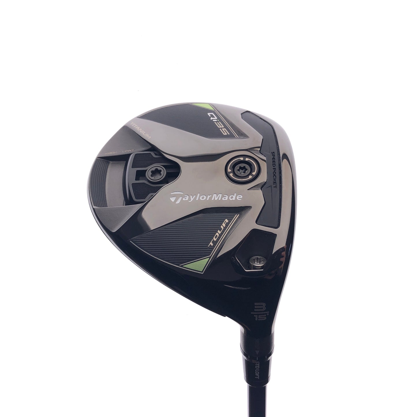 Used TaylorMade Qi35 Tour 3 Fairway Wood / 15 Degrees / Stiff Flex
