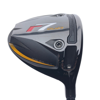Used TaylorMade R7 Quad Mini Driver / 11.5 Degrees / Regular Flex