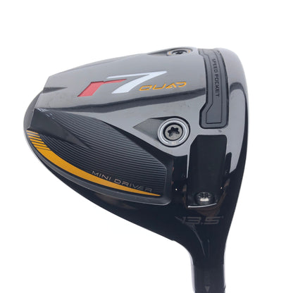 Used TaylorMade R7 Quad Mini Driver / 13.5 Degrees / Stiff Flex