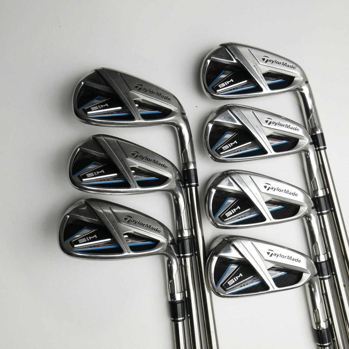 Used TaylorMade SIM Max Iron Set / 4 - PW / Regular Flex