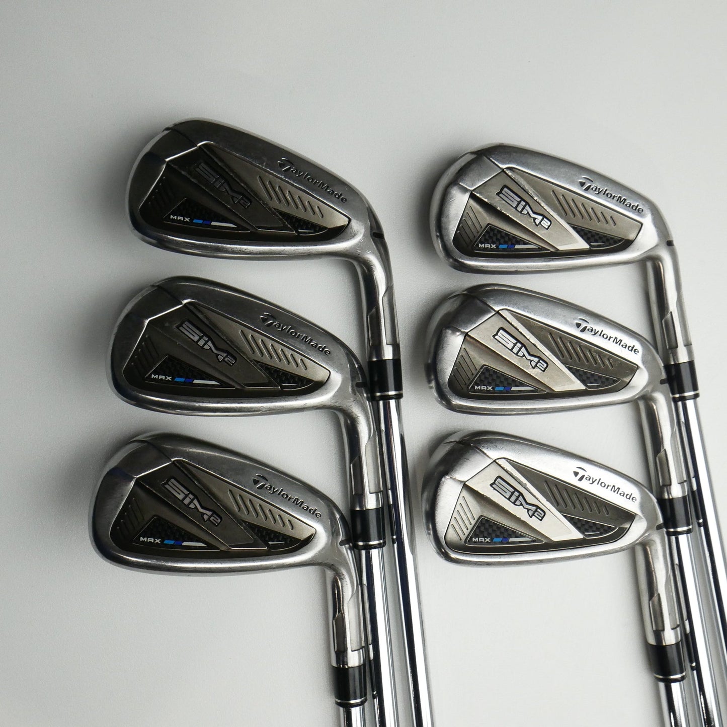 Used TaylorMade Sim2 Max Iron Set / 5 - PW / Regular Flex