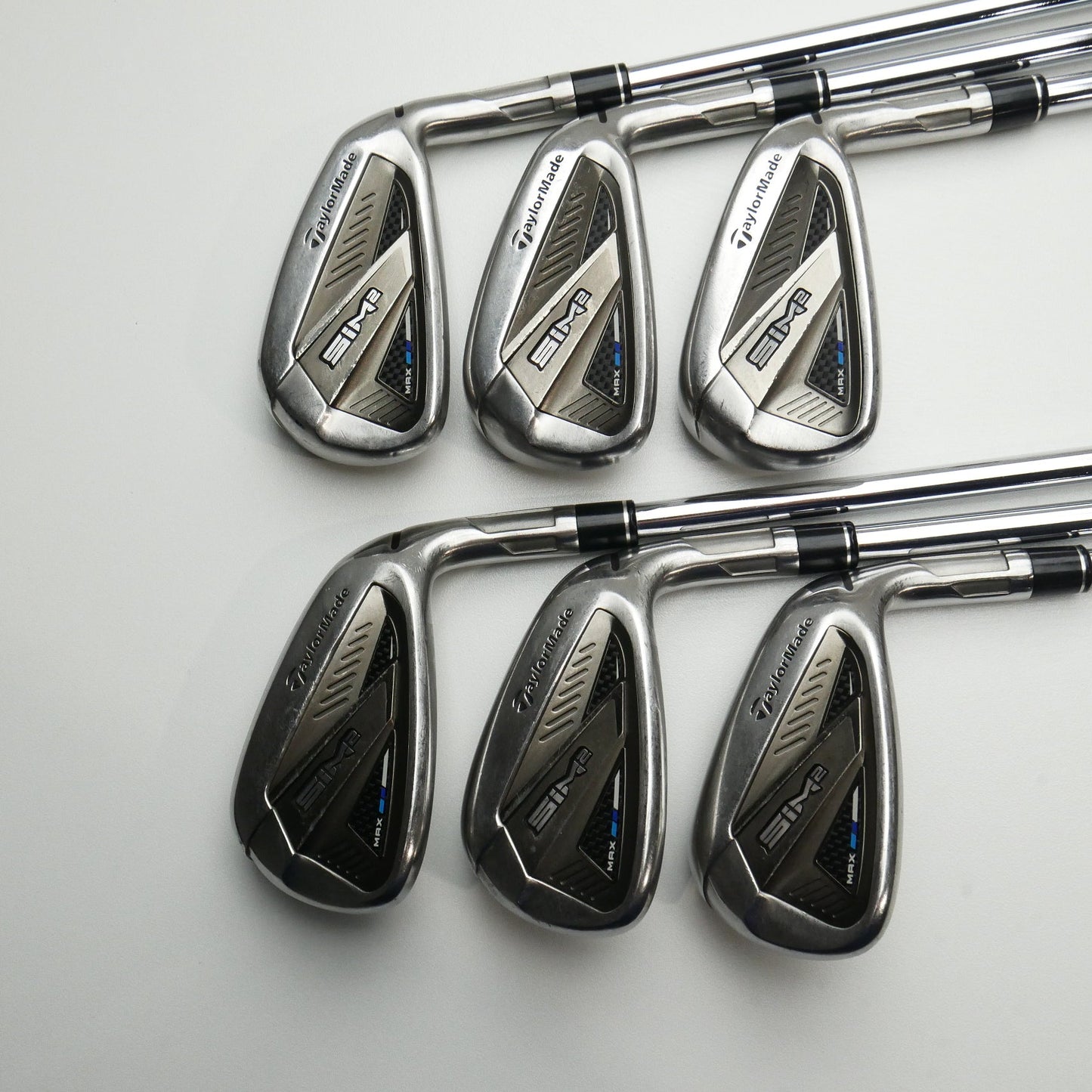 Used TaylorMade Sim2 Max Iron Set / 5 - PW / Regular Flex