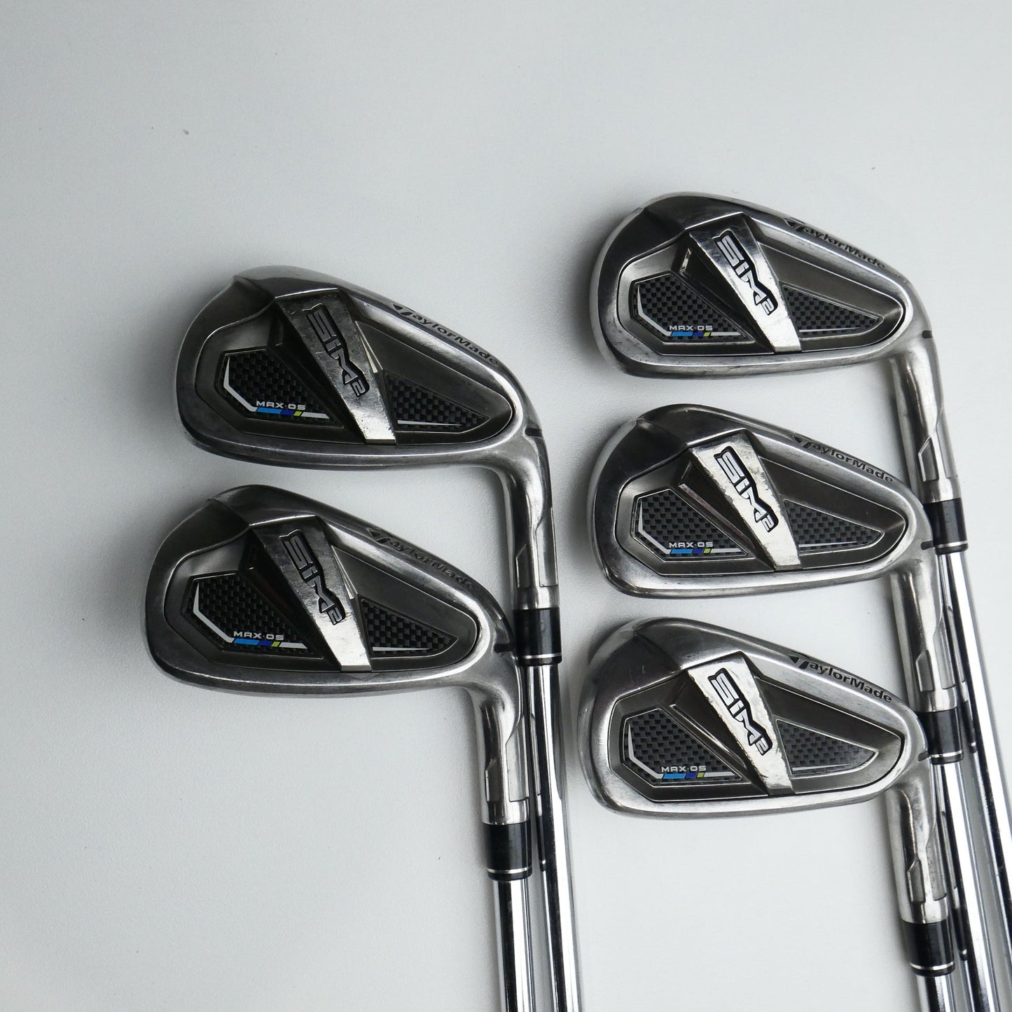 Used TaylorMade Sim2 Max OS Iron Set / 5 - 9 IRON / Regular Flex