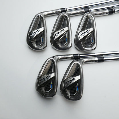 Used TaylorMade Sim2 Max OS Iron Set / 5 - 9 IRON / Regular Flex
