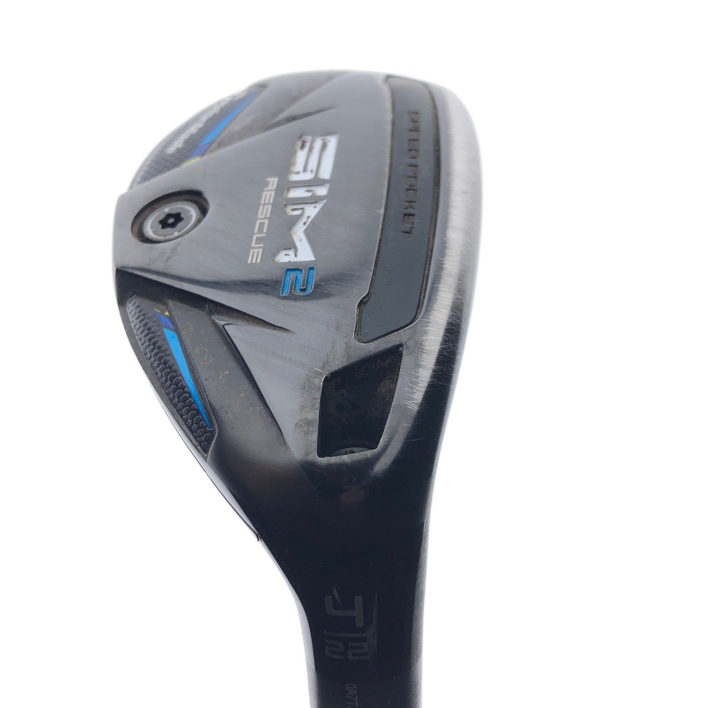 Used TaylorMade Sim2 Rescue 4 Hybrid / 22 Degrees / Regular Flex