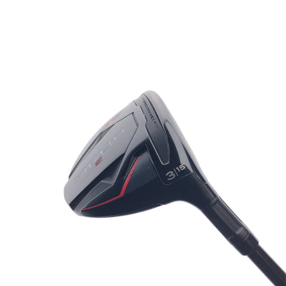 Used TaylorMade Stealth 2 3 Fairway Wood / 15 Degrees / Stiff Flex