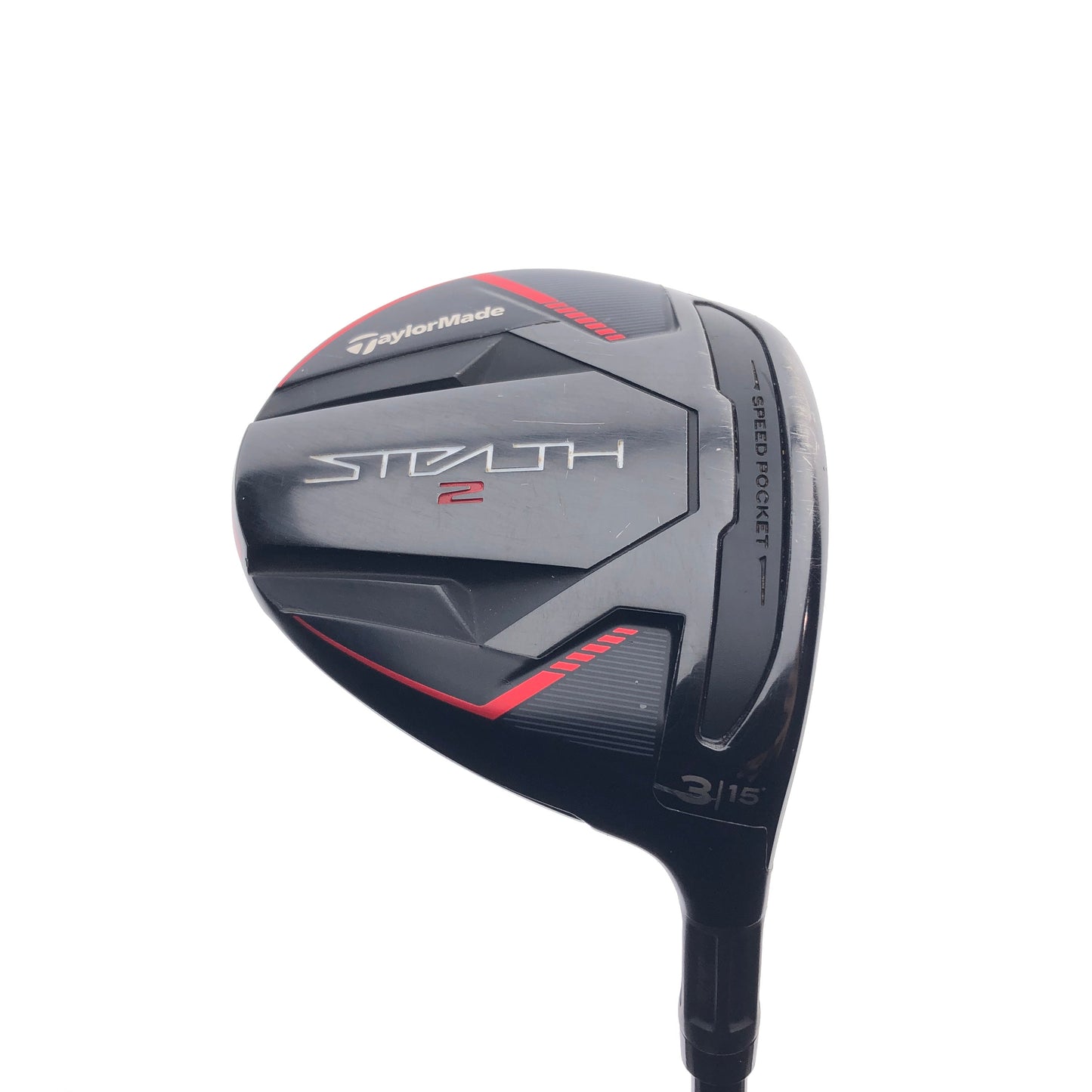 Used TaylorMade Stealth 2 3 Fairway Wood / 15 Degrees / Stiff Flex