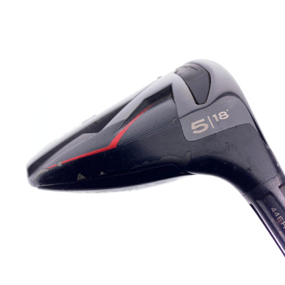 Used TaylorMade Stealth 2 5 Fairway Wood / 18 Degrees / Regular Flex